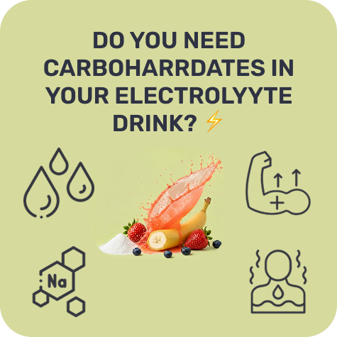 Do You Need Carbohydrates in Your Electrolyte Drink?