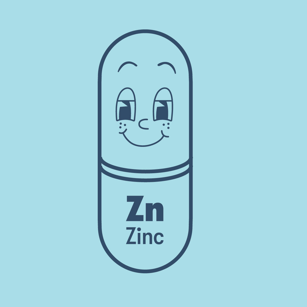 zinc mineral supplement capsule